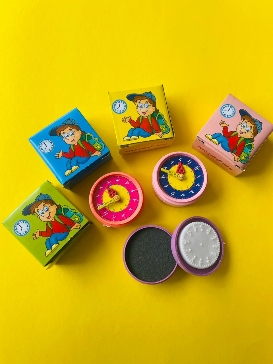 مهر آموزشی ساعت استامپ دار