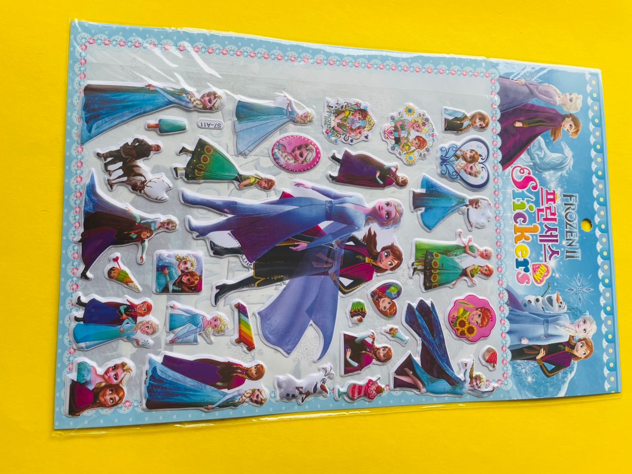 استیکربرجسته مدل کرومی ملودی