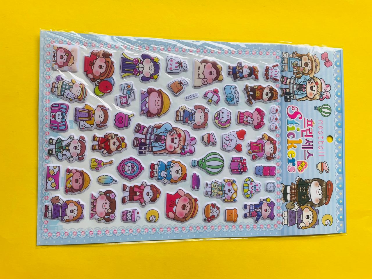 استیکربرجسته مدل کرومی ملودی