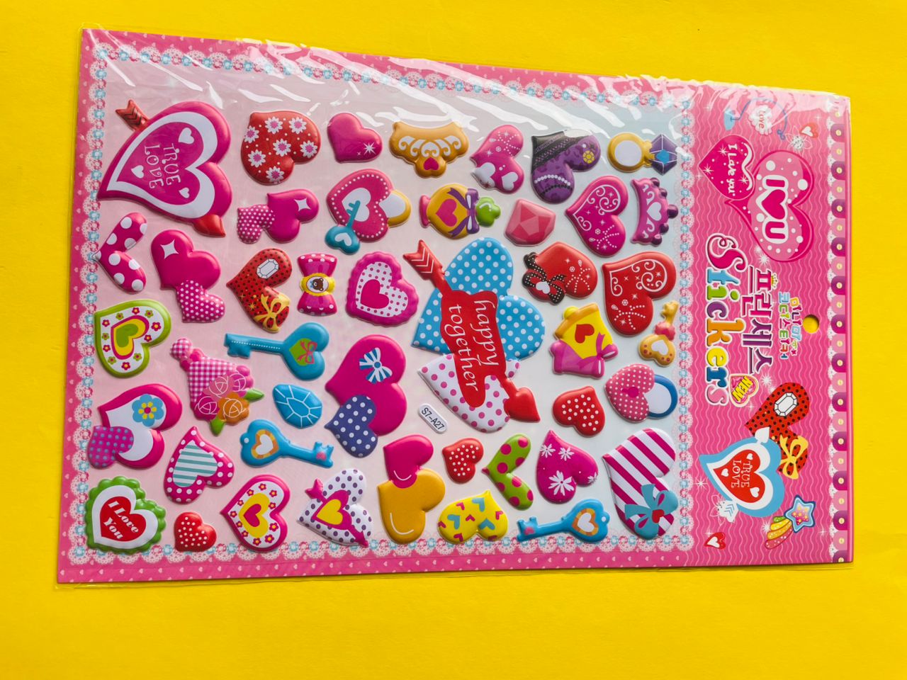 استیکربرجسته مدل کرومی ملودی