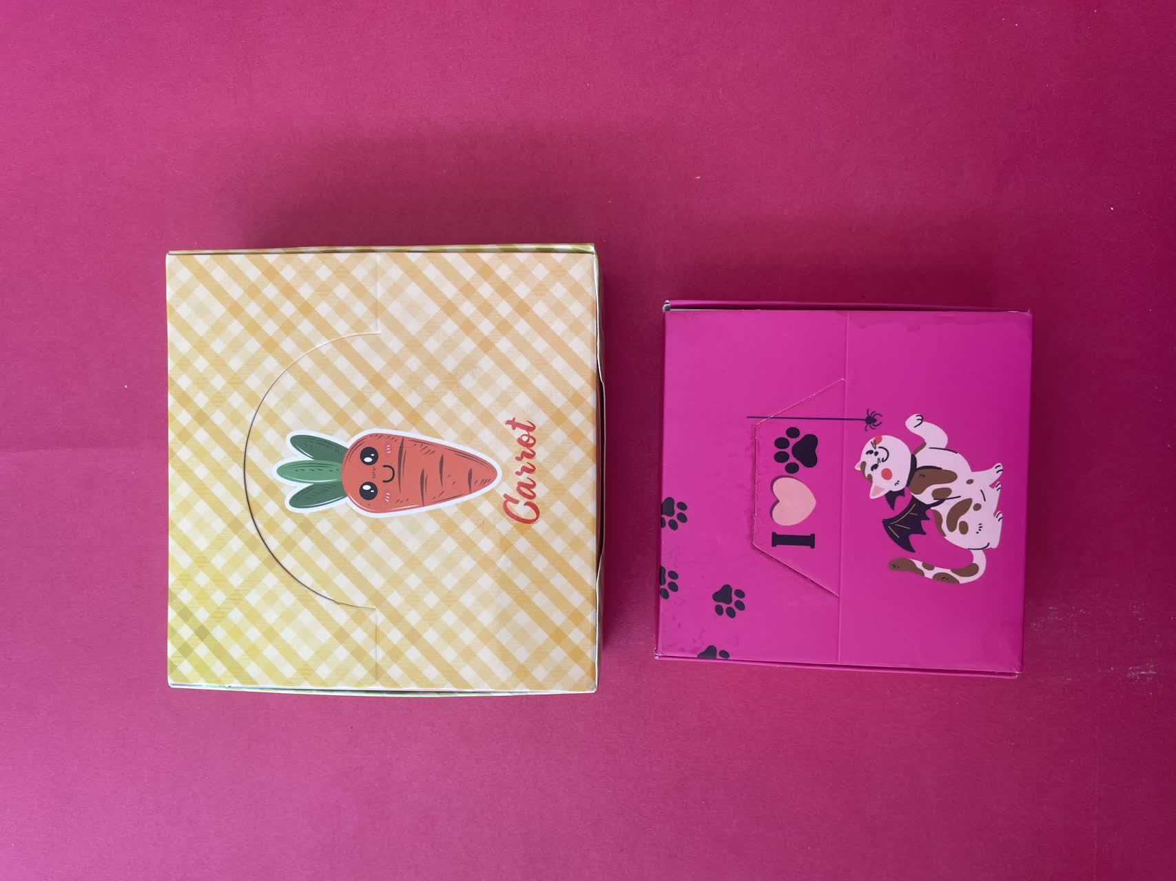 اختلاف ابعاد کاغذ یادداشت طرح گربه