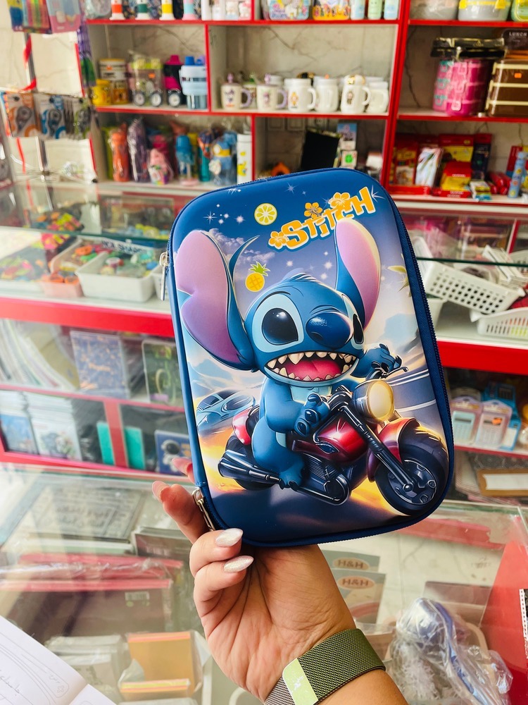 جامدادی تبلتی تک زیپ طرح برجسته